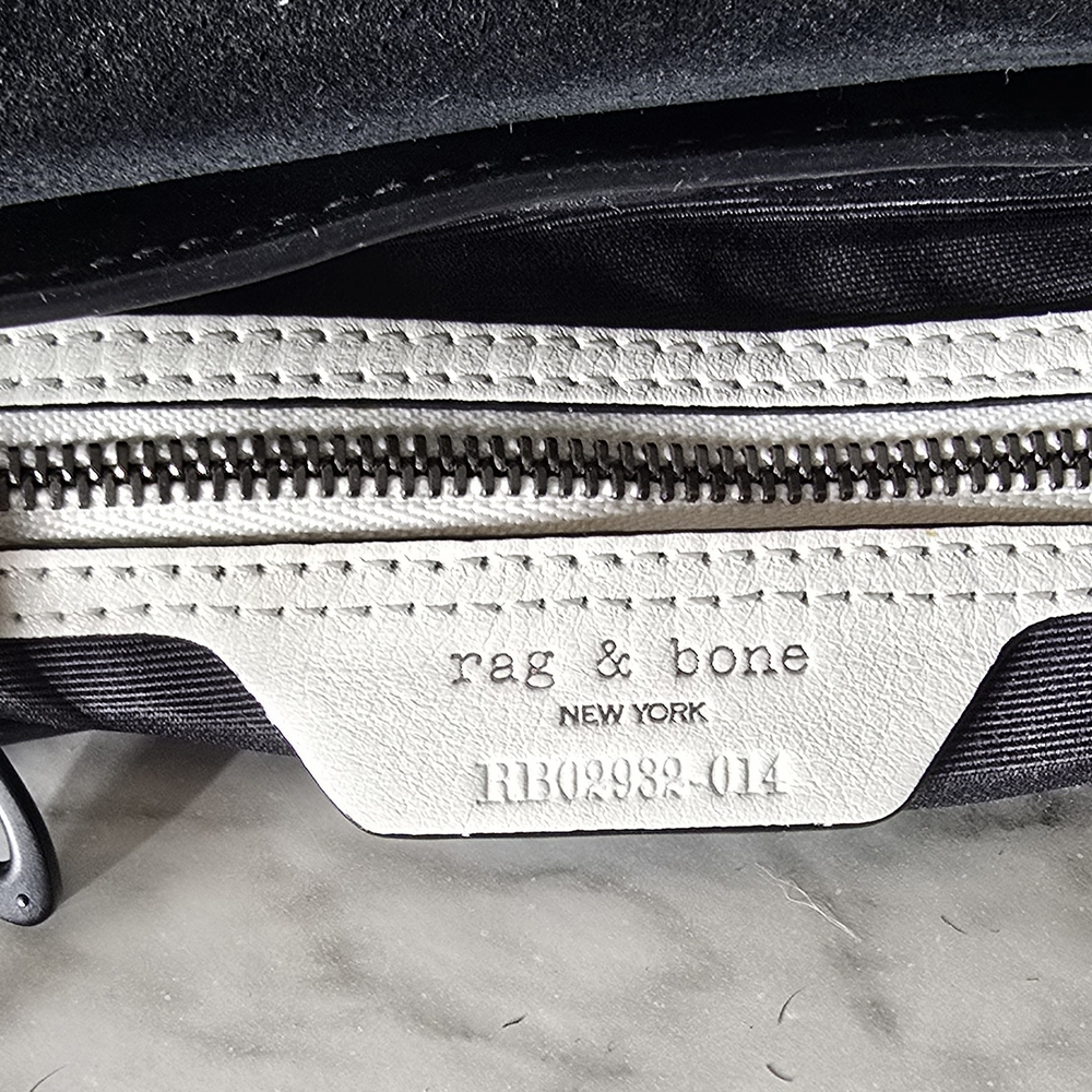Rag & Bone Black and Leopard Crossbody Bag - Picture 8 of 14